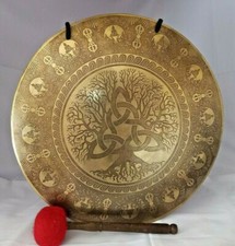 Tree of Life Wind Gong 18″