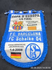 Wimpel FC Barcelona Schalke