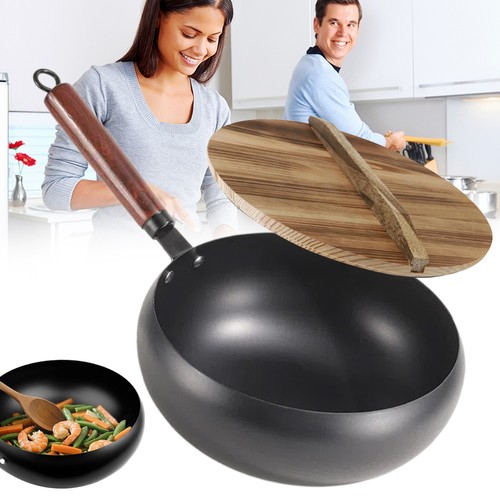 Gusseisen bratpfanne 28cm wok - bratpfanne,