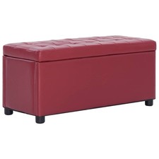 Sitzhocker kunstleder sitzbank - kunstleder,