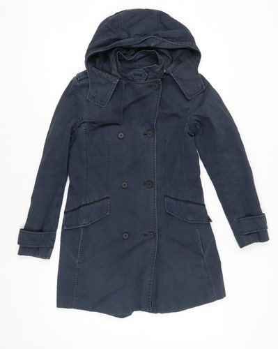 Zara damen trenchcoat blau - damen,