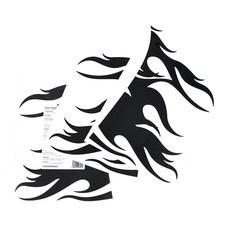 Flame stickers for Smart