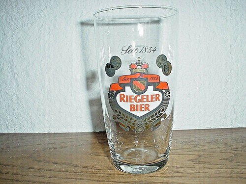 Riegeler bier bierglas - riegeler, ++
