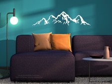 Wandtattoo Berge Berglandschaft Gebirge Wandaufkleber #001