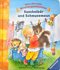 Kuschelbär und Schmusemaus, Pappbilderbuch von Susanne Szesny ☆Zustand Sehr Gut☆