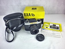DDR Pentacon Spiegelreflexkamera Fotokamera Exa 1b mit OVP und Tasche ri541