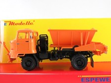 Busch/Espewe 95560 IFA L60 mit Räumschild und Streuer D 035 "Winterdienst" 1:87