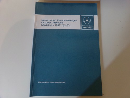 Werkstatthandbuch mercedes pkw - mercedes,
