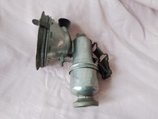 Antike Fahrradlampe, Karbidlampe/Öllampe, Fa. Riemann Chemnitz 