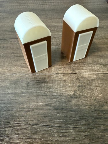 Dekoration deko toilette br - 2x,