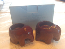 PartyLite P9173 Elefanten Paar Teelichthalter Kerzenhalter