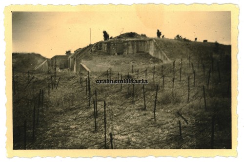 Orig foto maginotlinie bunker - maginotlinie,