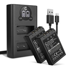 2x Kamera Akku + Dual