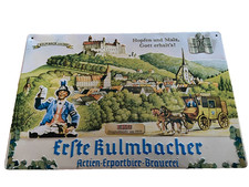 BLECHSCHILD "ERSTE KULMBACHER
