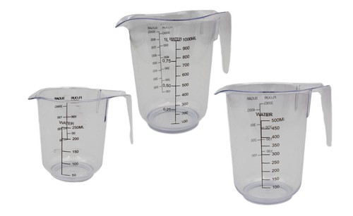 Restposten 3er messbecher set - 3er,