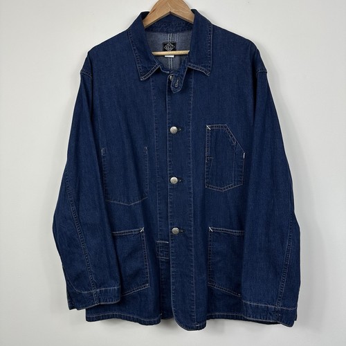 Post overalls denim chore - denim,