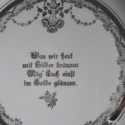Teller porzellan jugendstil - teller,