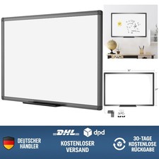 Magnetisches Whiteboard 90x60cm trocken abwischbar Schul Büro Kinder Wandtafel