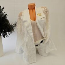Italy Damen Blazer mit Spitze