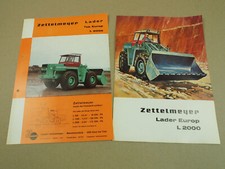 2 Prospekte Zettelmeyer L2000