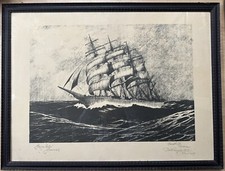 Orig.-Litho. v. Marinemaler