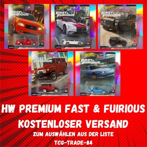 Hot wheels premium fast - hot,