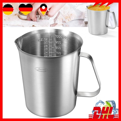 Dicker edelstahl messbecher - dicker, edelstahl-messbecher