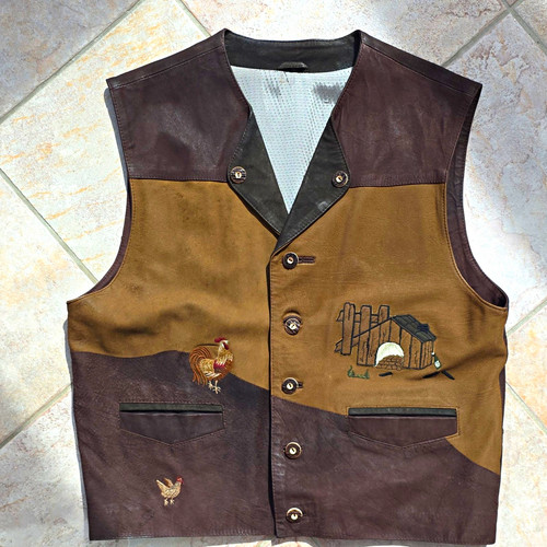 Herren trachtenweste leder - herren,
