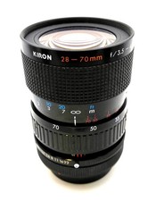 Kiron 28–70 mm f/3.5–4.5 MACRO 1:4 (62 mm) MC Kino Precision – Canon FD Bajonett