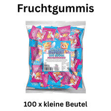 100x Fruchtgummi Mini Beutel