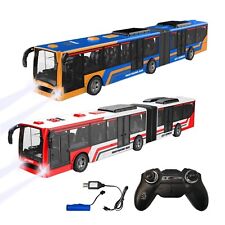 RC Ferngesteuerte Linienbus 2,4GHz Auto Bus Frondlicht Akku Ladekabel 45cm Lang