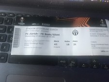 Sammler Ticket UEFA Europa League game Fc Zurich  vs  Bodo Glimt 27.10.2022