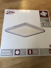 LED Deckenleuchte Nino Ikoma 61476001 Wohnraumlampe 3 Stufen Dimmer 30W IP44