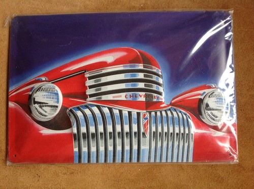 Chevrolet blechschild - chevrolet,