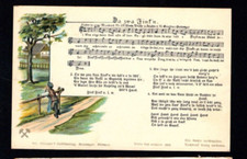 "Da zwa Finkn" - Musikkarte in