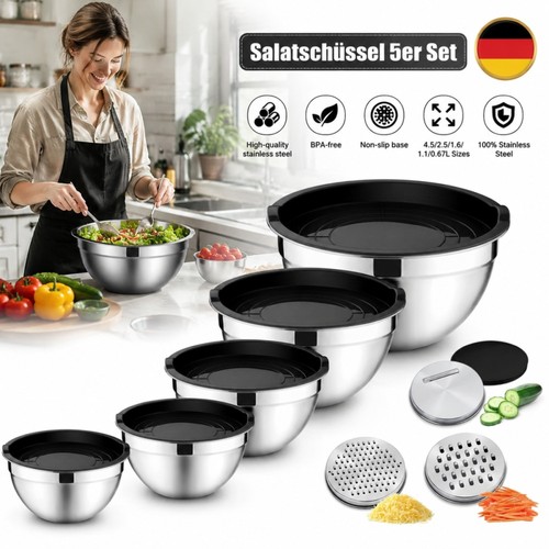 5er set salatschüssel - 5er,