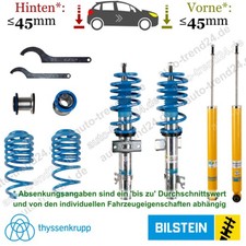 B14 Gewindefahrwerk 30-45mm Tieferlegung u.a.: VW Polo Van 6C1 6R1 Bj. 2009-2017