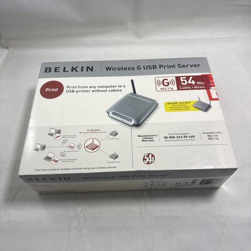 Belkin wireless usb print - wireless,