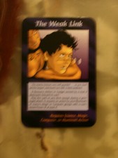 The Weak Link Illuminati New World Order INWO unlimited TCG Steve Jackson