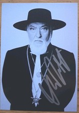 Joachim Witt Orig Autogramm signiert Der Fels in der Brandung Tour - AK