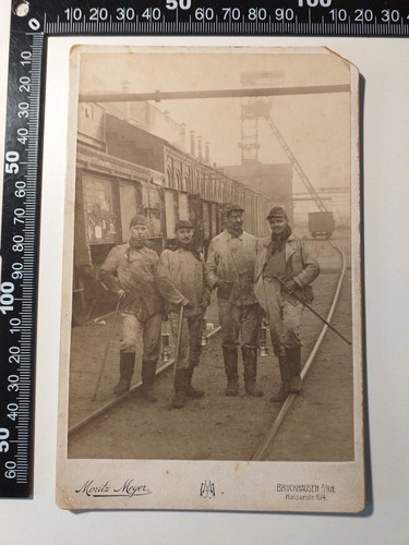 Foto cdv bruckhausen schacht - bruckhausen,