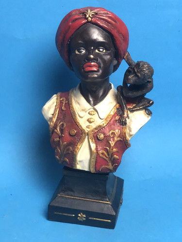 Afrikanische halb büste - halb-büste, mann