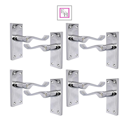 Moderne silber chrom - silber,