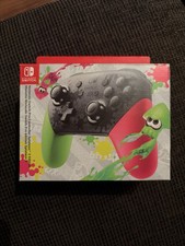 Nintendo 2512266 Switch Splatoon 2 Edition Pro Controller - Rosa/Grün