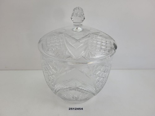 Bowlegefäß massives glas - massives,