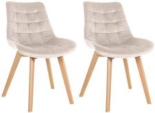 2er Set Stühle Brook Samt