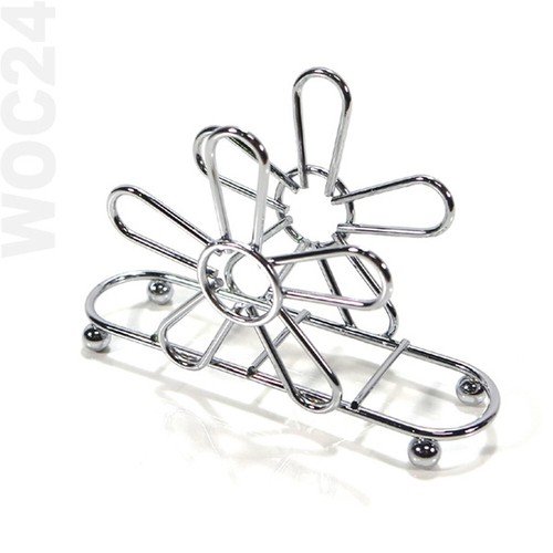 Chrom serviettenhalter - chrom,