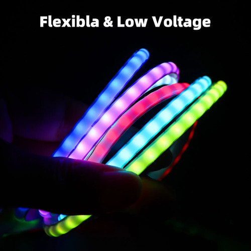 Ws2812b cob rgb flexibler - flexibler, led
