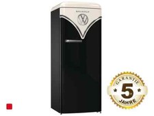Kühlschrank Gorenje OBRB615DBK VW Bulli Retro Collection ChampagneCreme/Schwarz