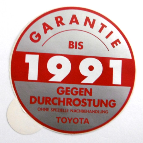 Werbe aufkleber toyota - werbe-aufkleber,